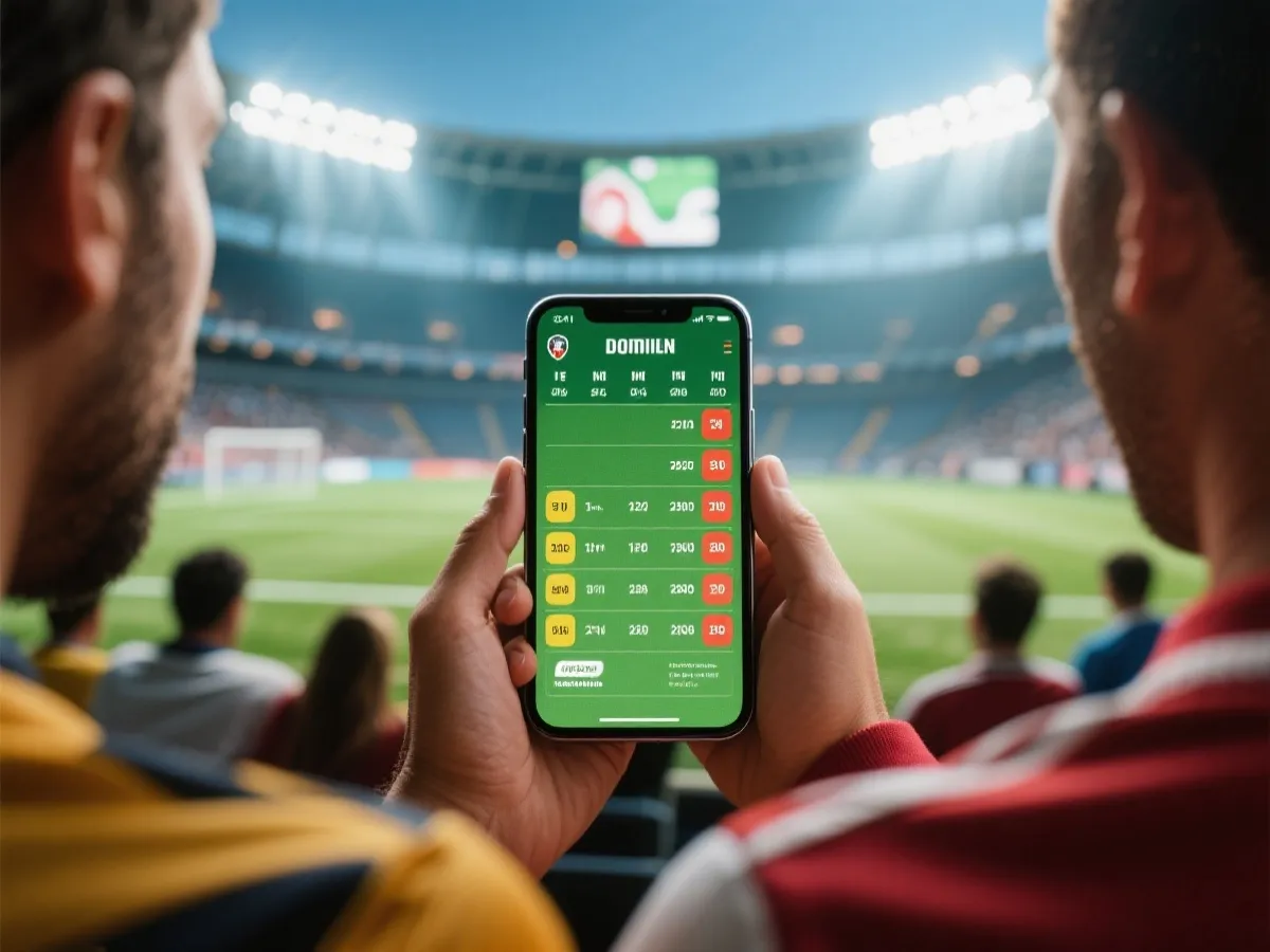 球迷查看世界盃賽程時間